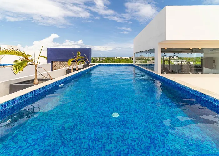 King With Balcony, Gym, Rooftop Pool * Tulum